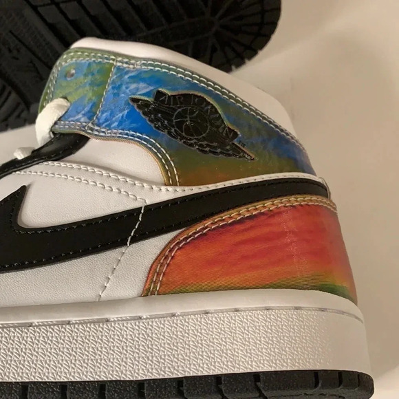 Nike Jordan 1 Mid HEAT REACTIVE Men’s Sneakers 10 New - Picture 6 of 12